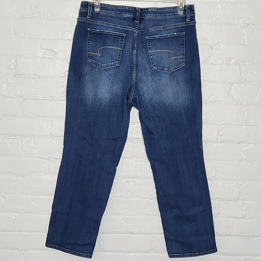 Distressed Straight Leg Jeans - Picture 6 of 6